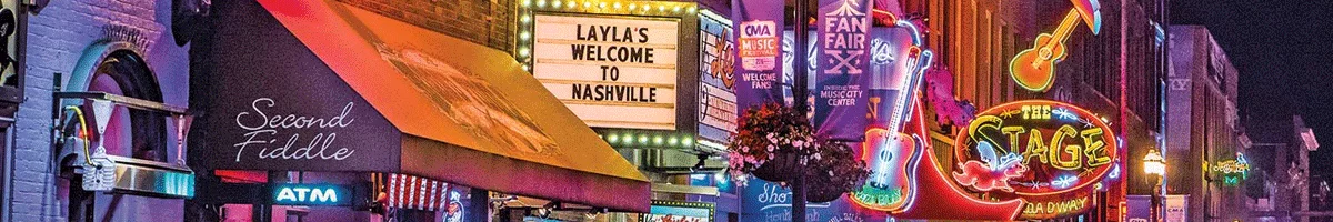 Honky tonk bar Nashville