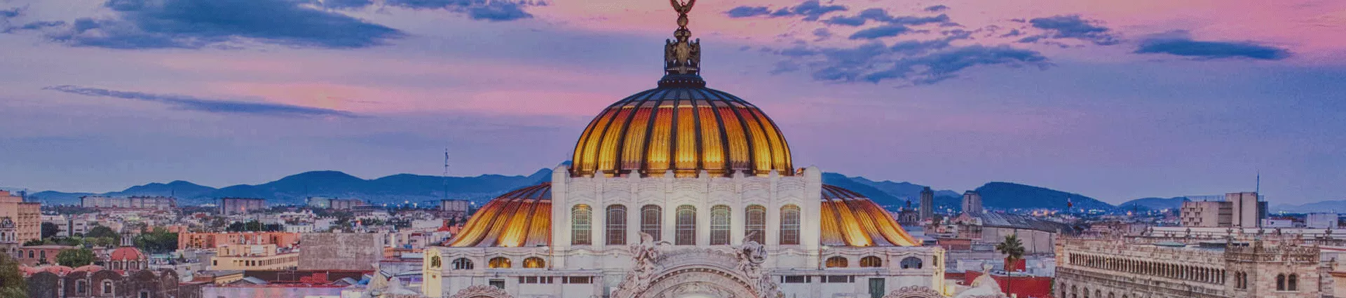 The Palace of fine arts Mexico City