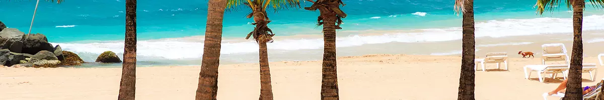 Condado beach with a mix of celebrities and good vibes